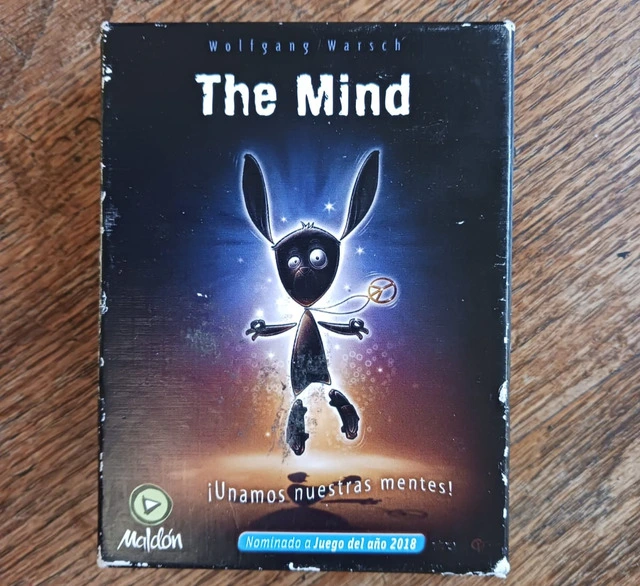 Detalle de las cartas del juego de mesa The Mind
